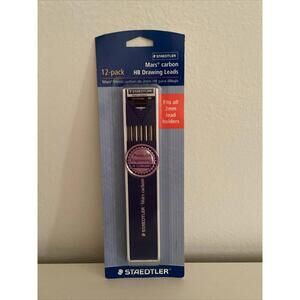 Staedtler Mars Carbon HB Drawing Leads 12x2.0 - 12 Pack (NEW)